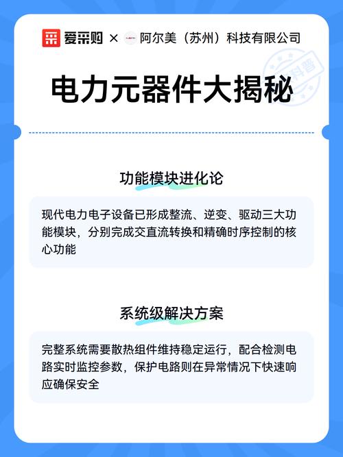 电力元器件大揭秘 从硅片到电网的电力电子制造之旅